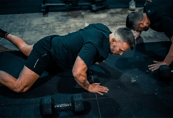 HYROX class full-body strength at CrossFit Blackpool
