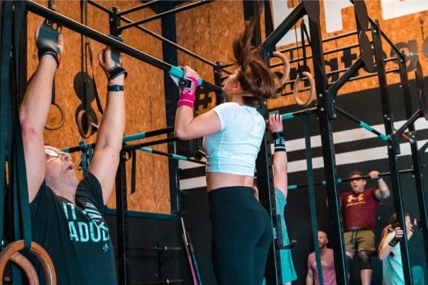 CrossFit Blackpool People Doing Pullups